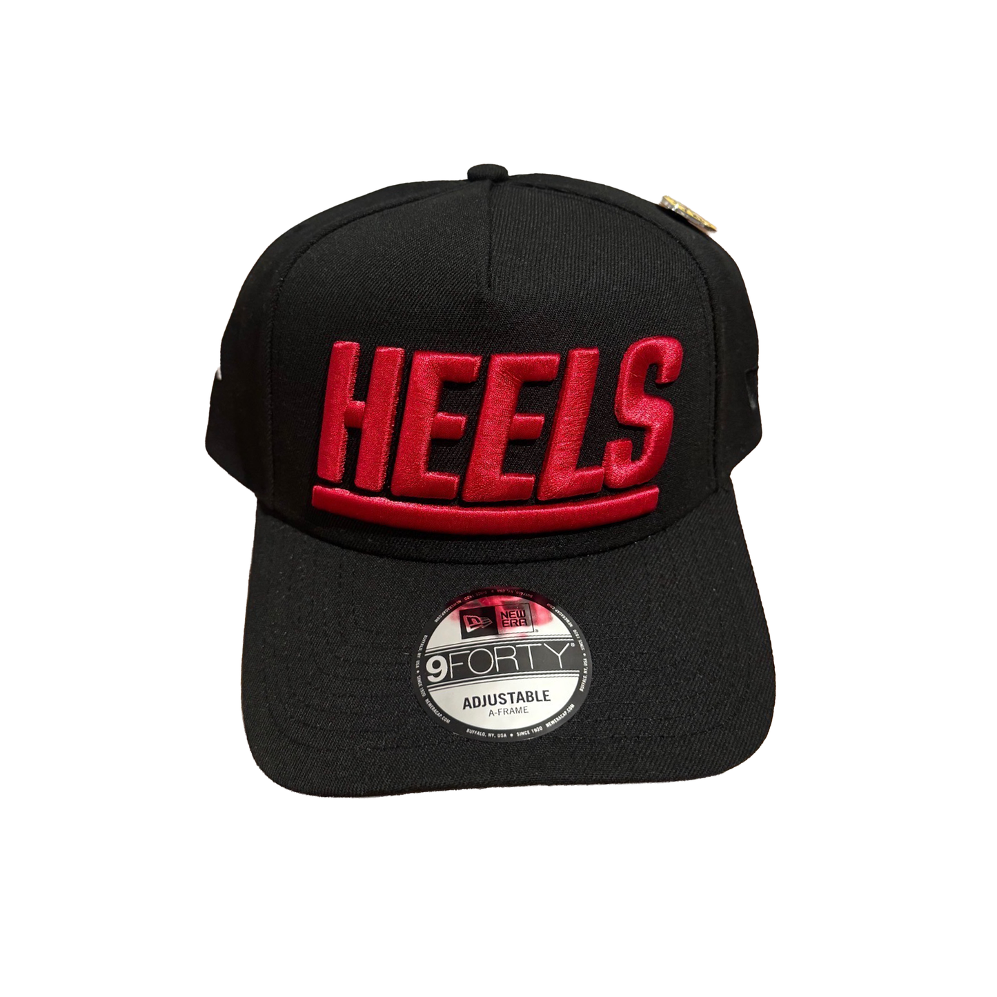 BLACK RED HEELS NEW ERA 4TH ROPE SNAPBACK (OSFM) “LIMITED EARLY RELEASE”
