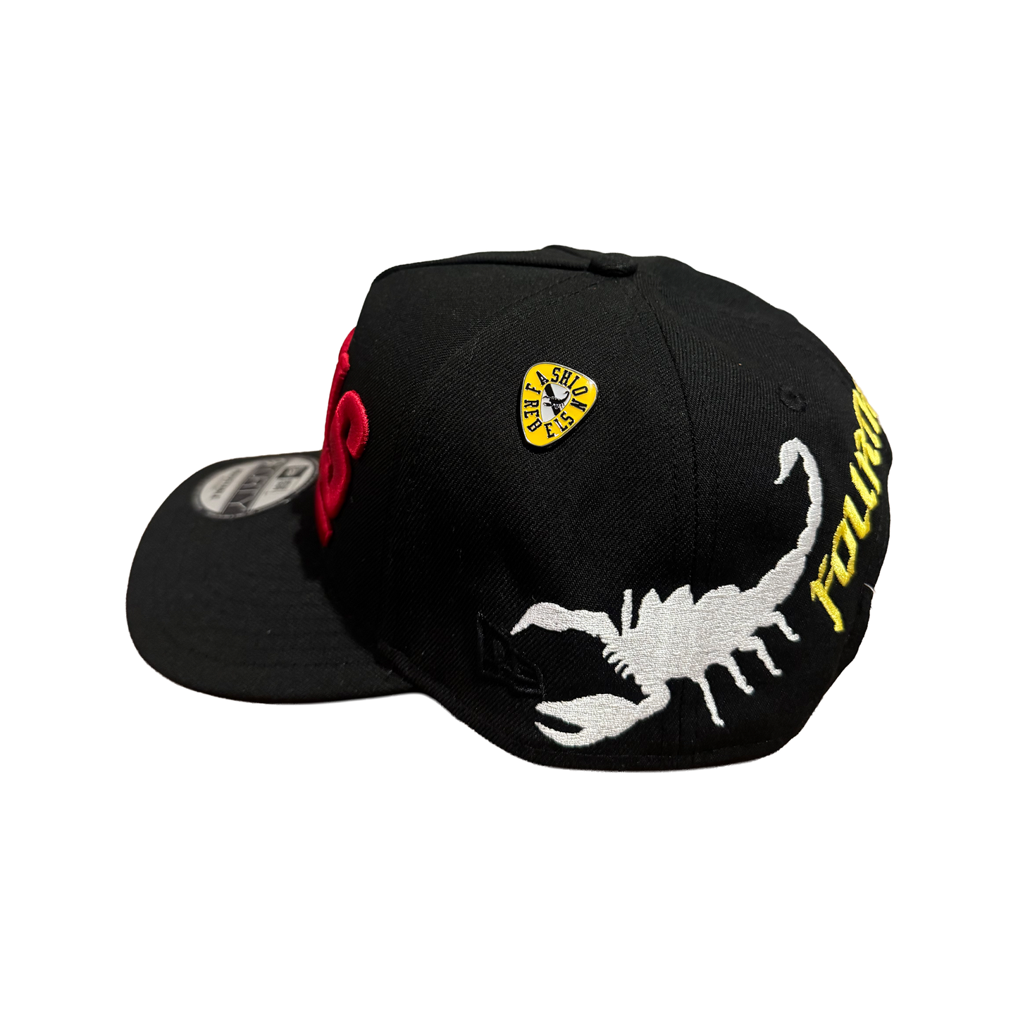 BLACK RED HEELS NEW ERA 4TH ROPE SNAPBACK (OSFM) “LIMITED EARLY RELEASE”