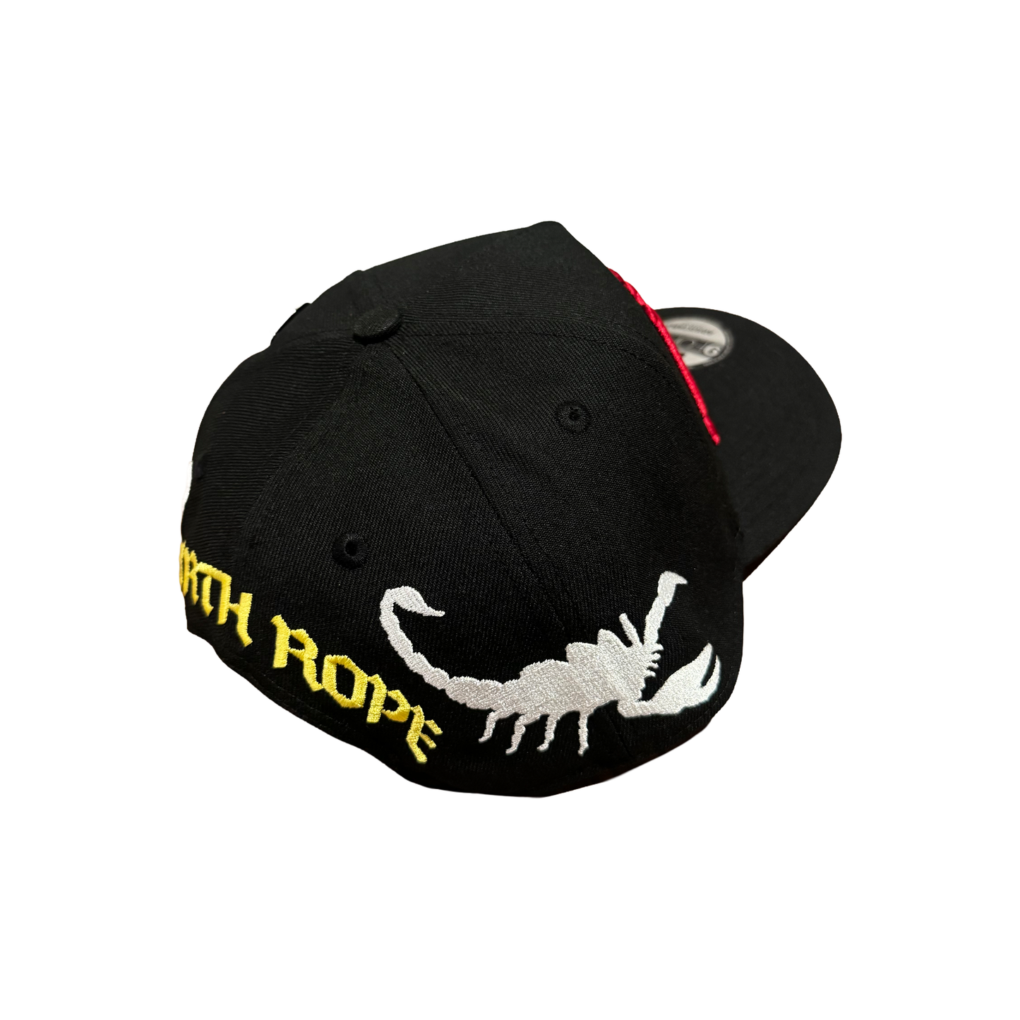 BLACK RED HEELS NEW ERA 4TH ROPE SNAPBACK (OSFM) “LIMITED EARLY RELEASE”