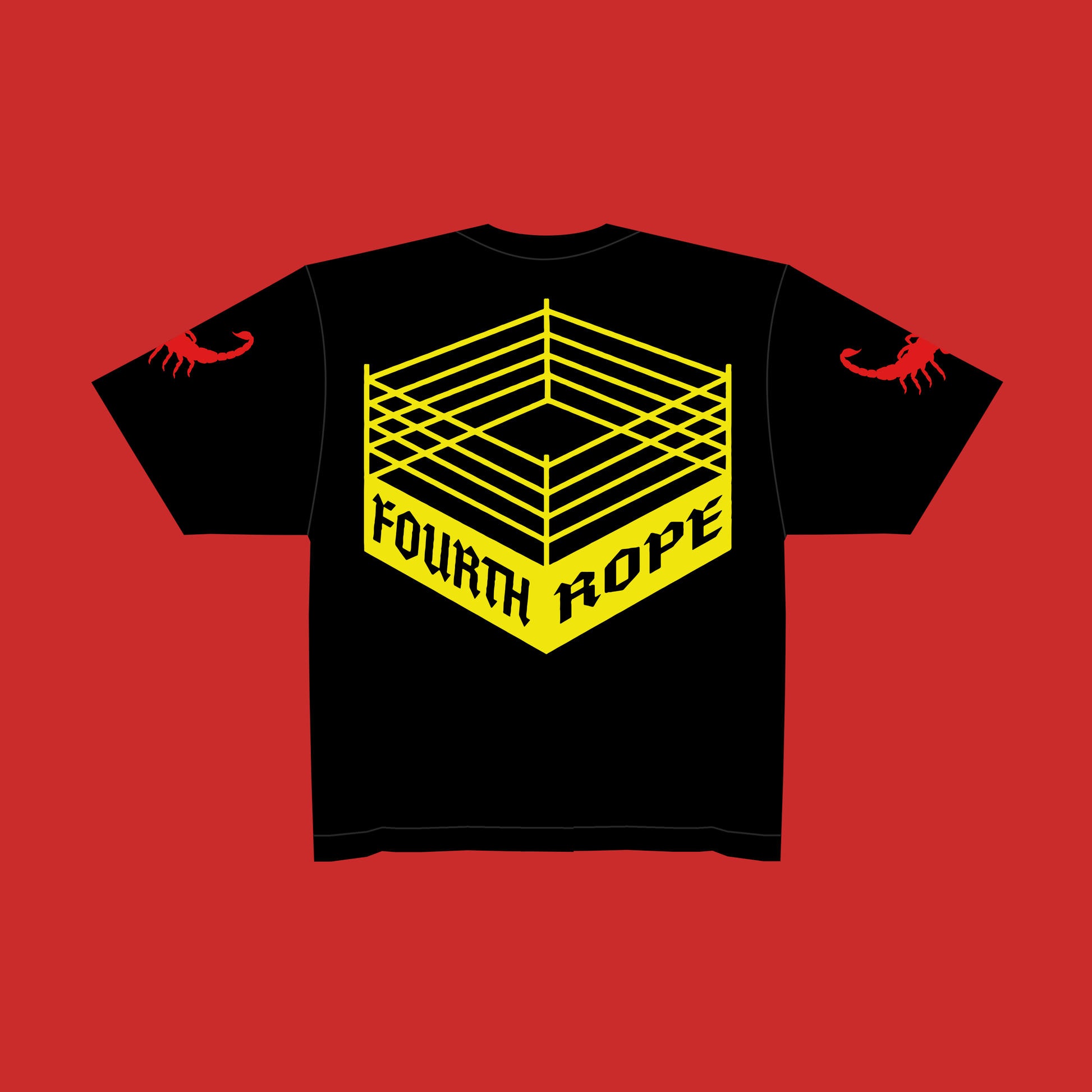 OFFICIAL 4TH ROPE X TNA OVERSIZE T (just leftovers from pop up not official release super limited)