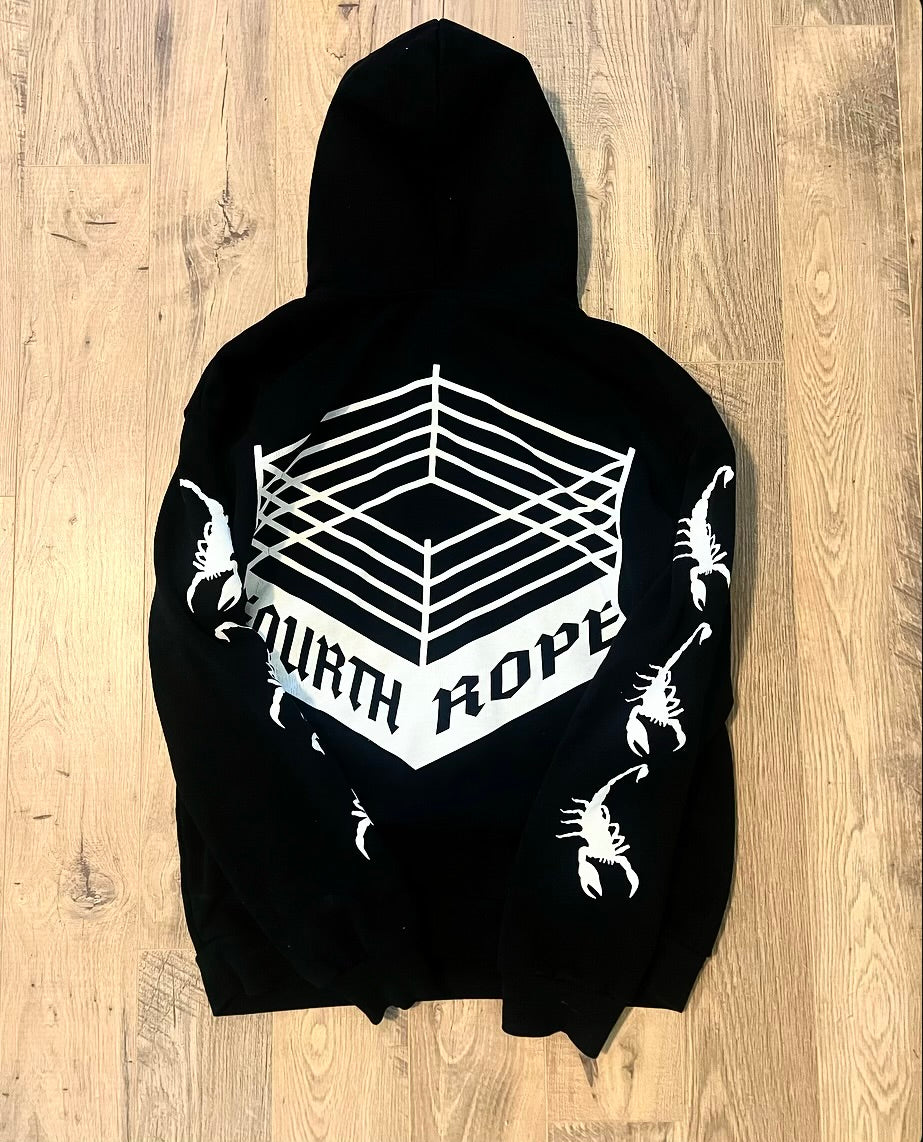 HEELS HAVE EYES HOODIE (BLACK/WHITE) Not oversized