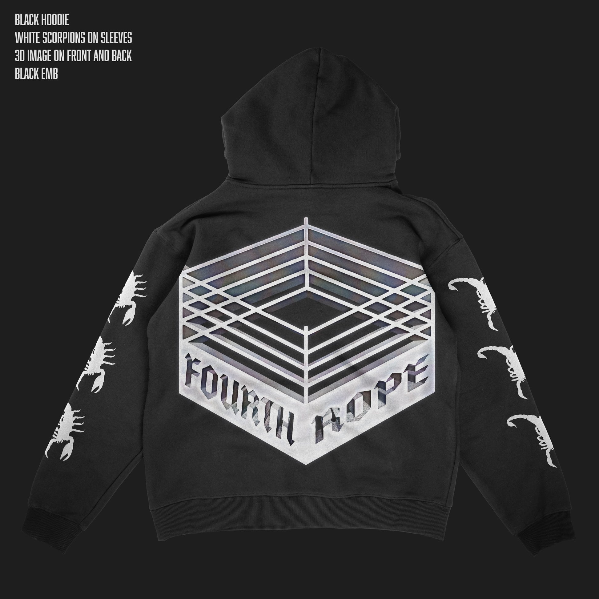 HEELS HAVE EYES 1YR ANNIVERSARY 3D HOODIE 🔥🔥🔥 NOT OVERSIZED