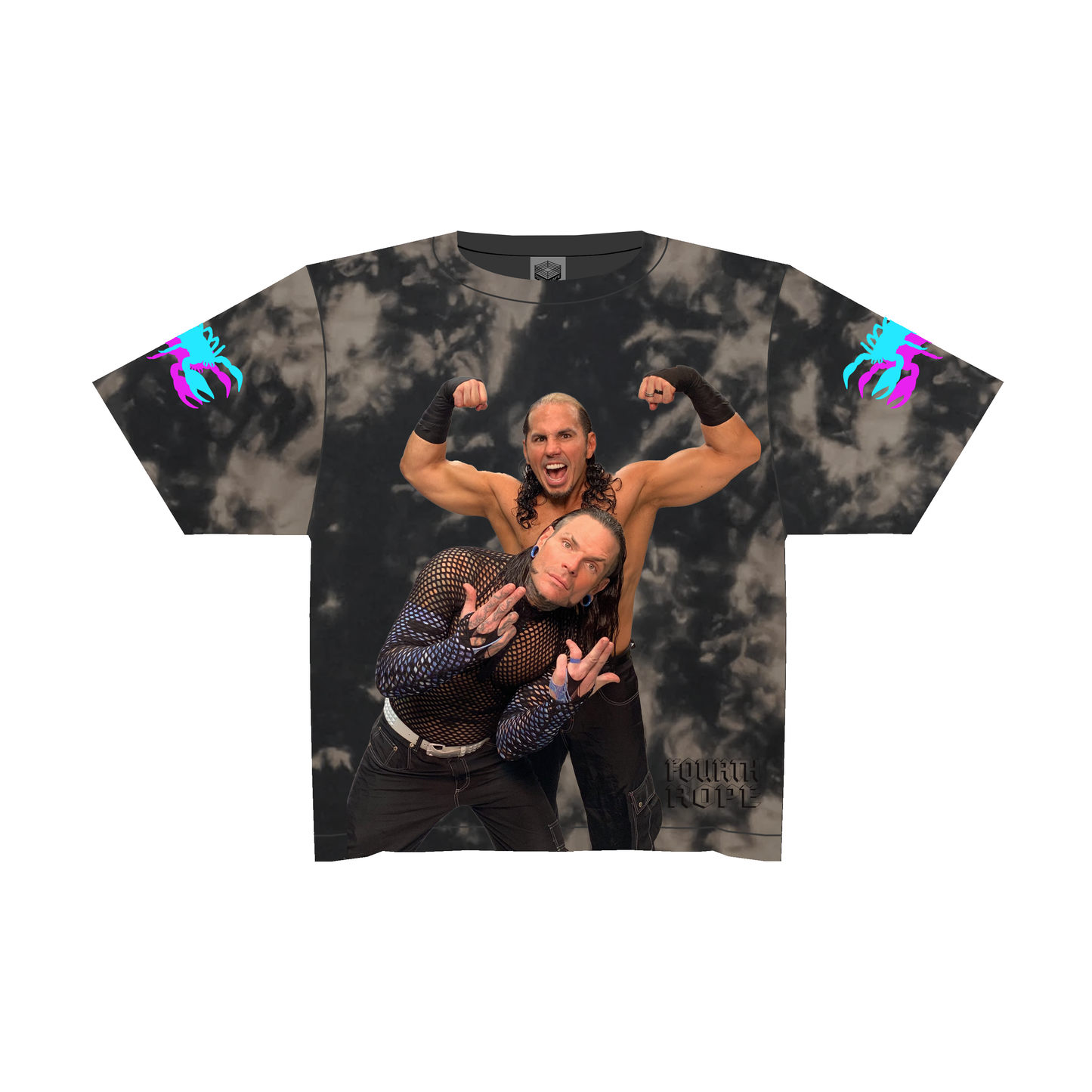 THE HARDY’S OFFICIAL TNA / FOURTH ROPE T-SHIRT (OVERSIZED)